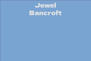 Jewel Bancroft