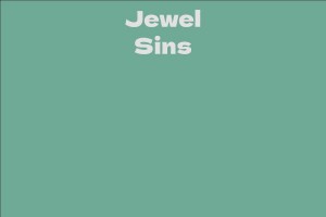 Jewel Sins