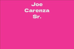 Joe Carenza Sr.