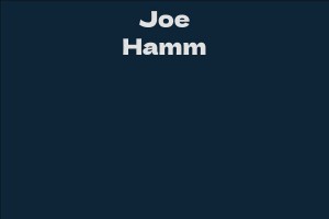 Joe Hamm