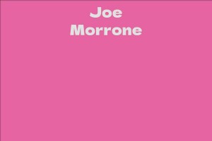 Joe Morrone
