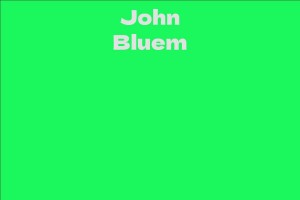 John Bluem