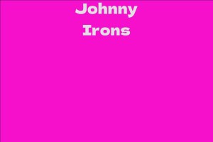 Johnny Irons
