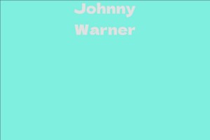 Johnny Warner