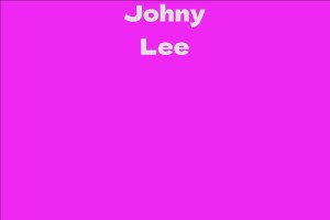 Johny Lee