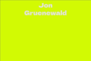 Jon Gruenewald