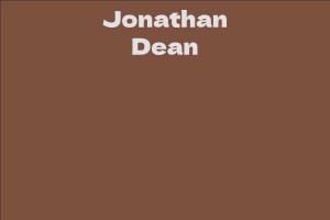Jonathan Dean