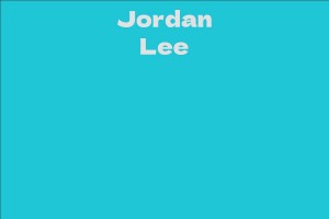 Jordan Lee