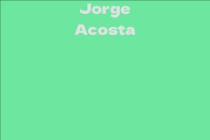 Jorge Acosta