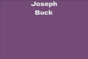 Joseph Buck