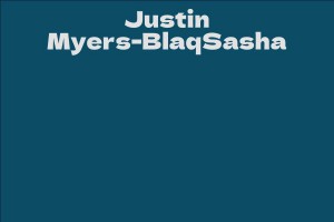 Justin Myers-BlaqSasha