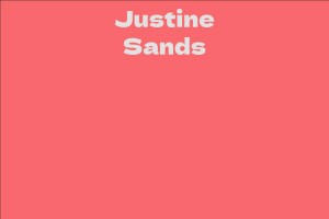 Justine Sands