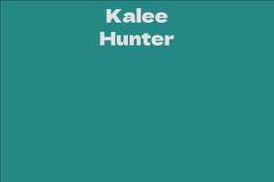 Kalee Hunter