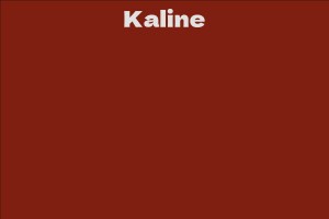 Kaline