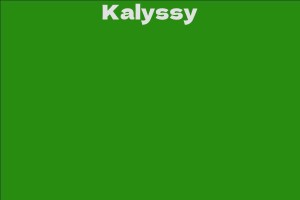 Kalyssy