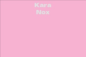 Kara Nox