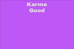 Karma Good