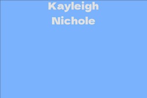 Kayleigh Nichole