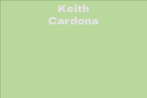 Keith Cardona
