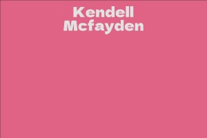 Kendell Mcfayden