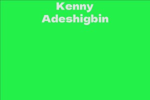 Kenny Adeshigbin
