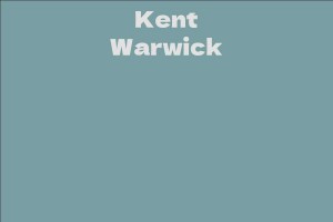 Kent Warwick