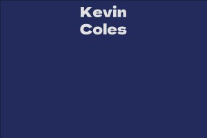 Kevin Coles