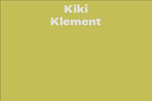 Kiki Klement