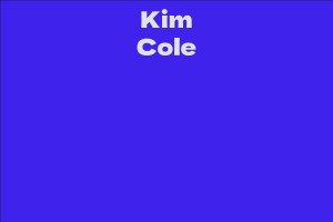 Kim Cole