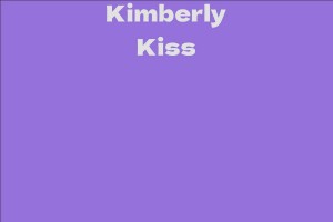 Kimberly Kiss
