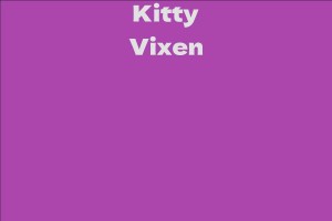 Kitty Vixen