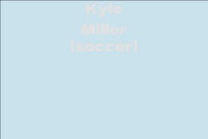 Kyle Miller (soccer)