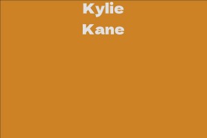 Kylie Kane