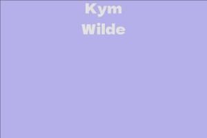 Kym Wilde