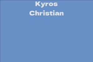 Kyros Christian