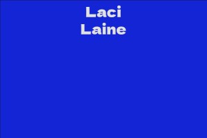 Laci Laine
