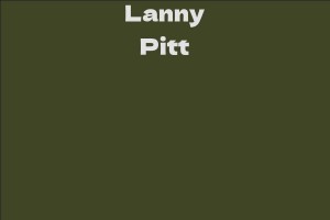 Lanny Pitt