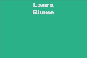 Laura Blume
