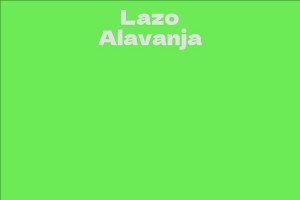 Lazo Alavanja