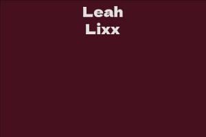 Leah Lixx