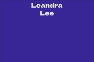 Leandra Lee