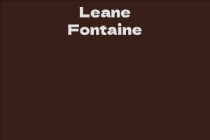 Leane Fontaine