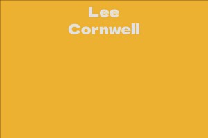 Lee Cornwell