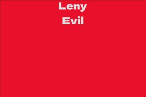 Leny Evil