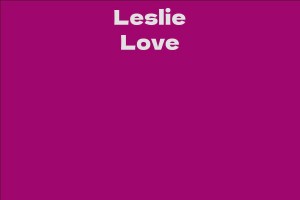Leslie Love