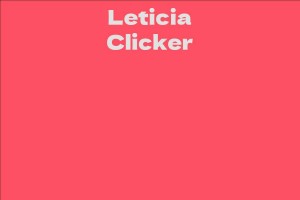 Leticia Clicker