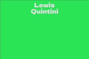 Lewis Quintini