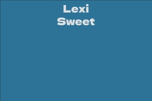 Lexi Sweet