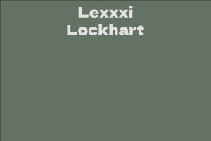 Lexxxi Lockhart