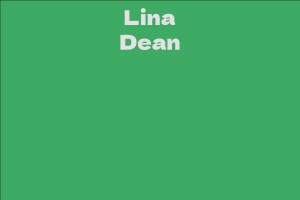 Lina Dean